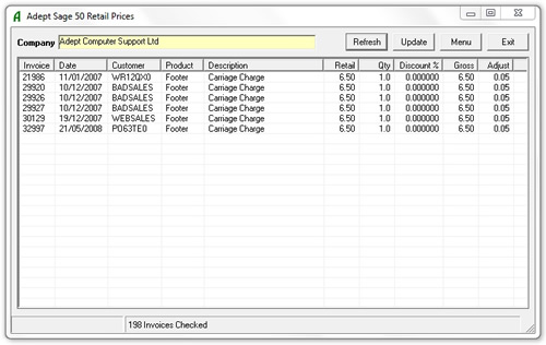 Adept Sage 50 Retail Prices Online