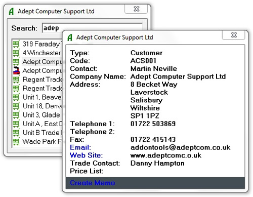 Adept Company Viewer Lite Online